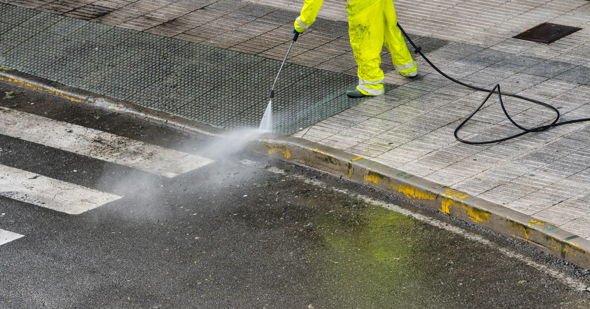 Lot and Sidewalk Cleaning